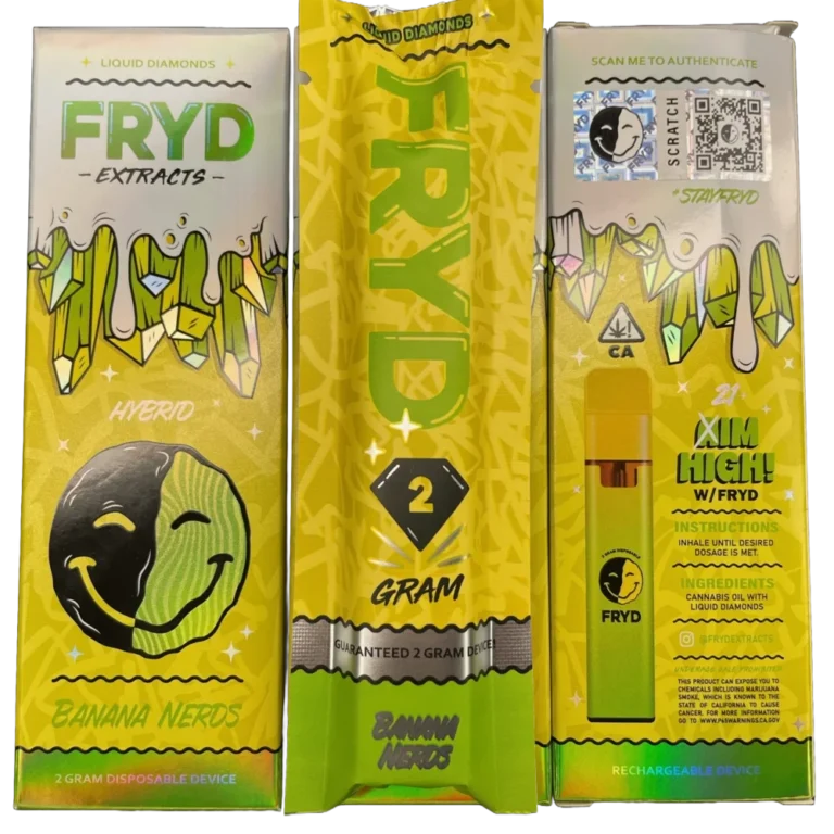 Banana Nerdz Fryd Disposable