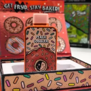 Fryd Peach Cobbler Donut Disposable